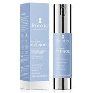 Dark Circles Retinol Eye Cream: Anti-Wrinkle Eye Cream -- Night Care Eye Cream Reduce Eye Bags 0.5oz