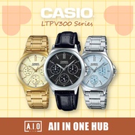 *100% Authentic* Casio Ladies LTP-V300 LTPV300 (LTPV300D / LTPV300G / LTPV300L) Series Watch. Includes 1 year Warranty.