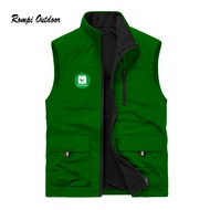 Diskon Jaket Rompi Pria Ojol Grab Tebal Anti Dingin 100% / Grab Rompy / Rompy Grab Terbaru / Rompy G