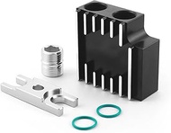 Thermal Bypass Valve Upgrade with Billet Filter Coupler Compatible with 2019+ Dodge Cummins 6.7L wit