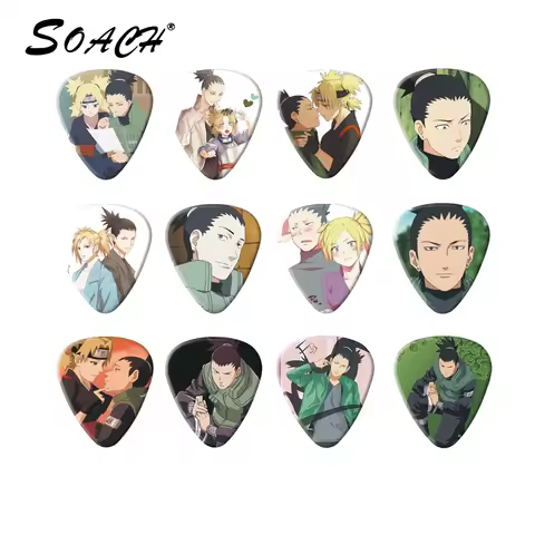 SOACH 10PCS 1.0mm 0.71mm 0.46mm guitar picks two side pick instruments guitar piscks earrings DIY Mi