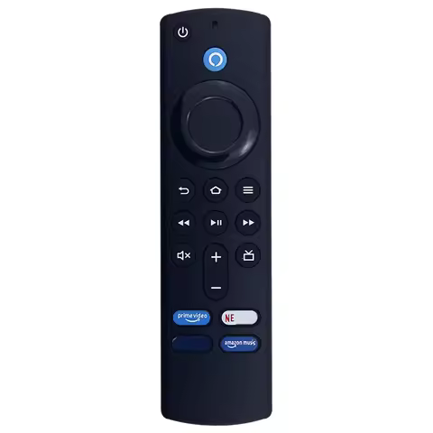 Compatible with Fire TV Stick 3rd Gen/4K Fire TV Music button voice remote spare parts