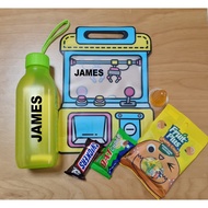 <SG SELLER> Cookie Candy Plastic Zipper Bag food bag goodie bag goodie bag, Birthday goodie bag, Cut