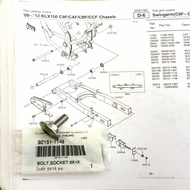 KLX 92151-1149 Rubber ArmBolt