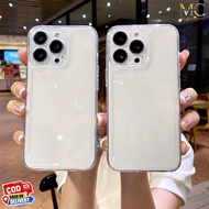 SC Silicone Clear Case POLOS For OPPO Reno 12f 8 Pro Plus A58 A78 5g A3 Pro F27 Pro A60 A17 A17k A58