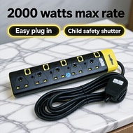 Sunstar Extension Plug Trailing Socket Extension Wayer Extension Cabang Heavy Duty