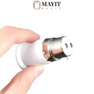 MAYIT LED Lamp Adapter, B22 To E27 Heat Resistant B22 To E27 Adapter, Durable Long Lasting Anti Burn