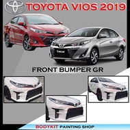 TOYOTA VIOS/YARIS 2019 + GR SPORT STYLE FRONT BUMPER DEPAN -MATERIAL FIBER BODYKIT