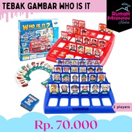 [RMX] WHO IS IT PICTURE GUESS - EDUCATIONAL TOY BOARD GAME GUESS