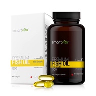 Premium Fish Oil, rTG Grade Omega 3, Fish Oil Omega 3, EPA, DHA, & Vitamin E Capsules, Multivitamins