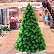 (WY) （hot）Christmas Tree 120S 150S 180S 210S 4ft 5ft 6ft 7ft Metal Stand (Dark Pine Green)