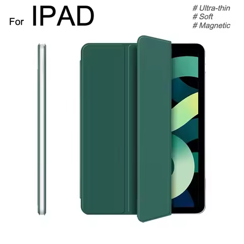 Smart Folio Case for IPad 10th Generation 2022 M2 IPad Air11 Air13 2024 Pro11 Pro13 M4 Air 5 4 Case 