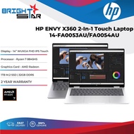 HP ENVY X360 14-FA0053/54AU 2-In-1 Laptop - 14" WUXGA FHD IPS/Touch/R7-8845HS/32GB DDR5/1TB SSD/Rade