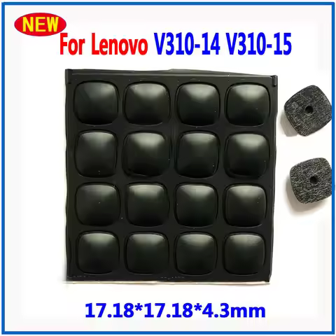 2-4PCS Laptop Circular Rubber Pad Black For Lenovo U330 U330p V310-14 V310-15 17.18X17.18X4.3mm Lowe