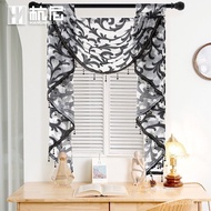 Water Wave Curtain Lost Order Genuine Wave Thin Tassel Curtain Style Curtain Hollow Head Curtain Cur