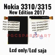 Lcd Nokia 3310-3315 New edition 2017 - lcd Only