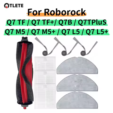 For Roborock (Q7 M5 / Q7 M5+ / Q7 L5 / Q7 L5+ / Q7 TF / Q7 TF+ / Q7B / Q7T+ Plus) Spare Parts Brush,