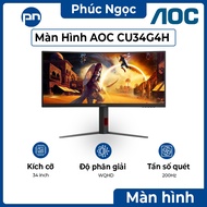 AOC CU34G4H 34 inch 200Hz monitor, genuine WQHD gaming computer monitor - Phuc Ngoc