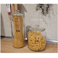 IKEA VARDAGEN Laundry Ball Storage Glass Pasta Container Dobi Detergent Pods Coffee Capsule Containe