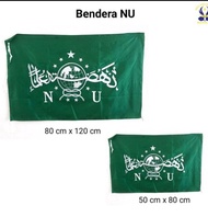 Bendera Nu 120x80 Dan 80x50 (besar Dan Kecil) Bijian