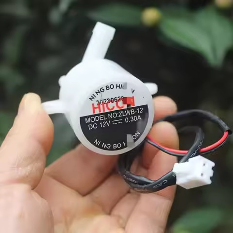 1pcs 12V Water Pump FS60202M Household Round Ice Machine Pump Bullet Commercial Ice Maker Accessorie