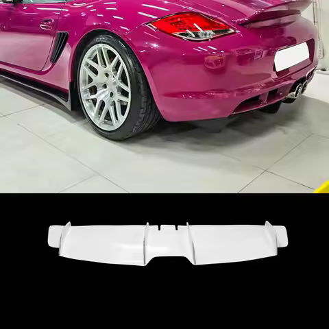 Glass fiber rear Diffuser For Porsche 2008-2012 Caymans 987.2 EPA Design GT rear Diffuser with under