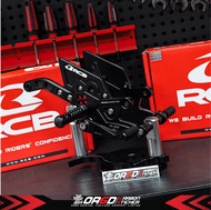 ชุดเกียร์โยง RCB S2 V.2 FOOTREST (สีดำเท่านั้น) สำหรับ YAMAHA YZF R15New 2017-2025/R15V3-V42022+