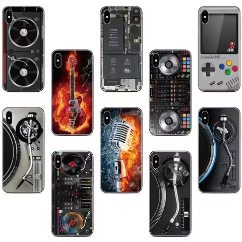 Music DJ Phone Case For LG Wing Velvet K22 K51s K41s K61 K42 K52 K62 K50 Q92 Q6 Q7 Stylo 4 5 6 G8X G