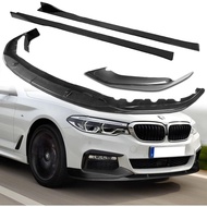 Q1-TECH, 9PCS Front Bumper Lip & Side Skirt Extensions Diffuser Compatible with 2017-2020 BMW 5-Seri