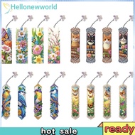 4Pcs DIY Irregular Shaped Diamonds Diamond Painting Bookmark Diamond Bookmark Art Projects for DIY M