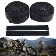 Road Bike Handlebar Tape Anti-slip PU Shock Handle Bar Tape with Bar End Plugs