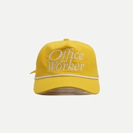 GOERS STUDIO 5-panel Hat "Office Worker" - Fresh saffron yellow