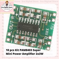 10pcs PAM8403 8403 Super Mini Power Amplifier 2x3W Class D 5VDC