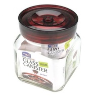 LLG551樂扣樂扣單向排氣閥玻璃密封罐0.9L 900ML 儲豆罐 玻璃罐 保鮮罐 醃漬罐 泡菜罐