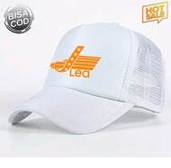 Topi Distro Lea / Topi distro Lea Premium / TOPI TRUCKE LEA / Logo Orenge