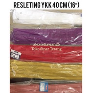 Y4k Resleting YKK 40 cm (16 inch) per lusin - rit YKK 40cm (♫)