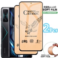 2 PCS Ceramic Film Huawei Y9S Y9A Y8A Y7A Y6S Y9 Prime Y7 Y6 Pro 2019 P40 P30 P20 Pro Lite Ceramic Full Tempered Glass Screen Protector