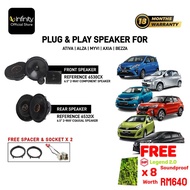 Infinity Plug&Play Speaker For Ativa | Alza | Myvi | Axia | Bezza. Infinity Reference 6530CX & Infin