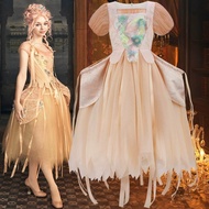Cosplay Enid Sinclair Girls Princess Dress Mesh Fashion Girls Dress Party Performance Costumes 4-12 