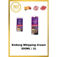 EMBORG WHIPPING CREAM 200ML/1L