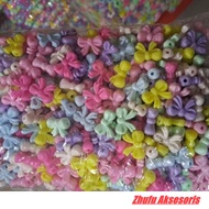 1 Pound And 1/2 Pound Pastel Beads Ribbon Craft Materials
