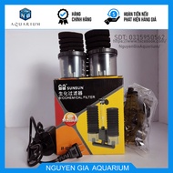 OXY Suns 400 / 600 Aquarium Filter Set Super Quiet Submersible Pump Circulation For Aquarium External Filter Box Oxygen Filter