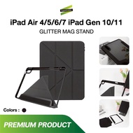 Gizmo รุ่น Air 4-7 Gen 10/11 Pro 11 เคสฝาพับ เคสถอดฝาได้ เคสมีช่องปากกา สีดำ หลังใส เคส New Jersey 2