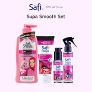 SAFI Shayla Supa Smooth Set | Shampoo | Hair Conditioner | Hair Serum | Hair & Hijab Mist | Silky so