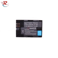 LP-E6กล้อง LPE6แบตเตอรี่สำหรับ Canon EOS 5D2 5D3 5D4 5DS R Ra R5 R6 6D 7D 60D 70D 80D