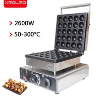 XEOLEO Electric Maker 850W Round Ball Machine 4cm Waffle Making Machines Non-stick takoyaki maker