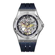 HAOFA Men's Skeleton Automatic Mechanical Watch with 80-Hour Power Reserve, Luminous, Waterproof - P