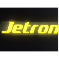 stiker reflection jetron cermin belakang