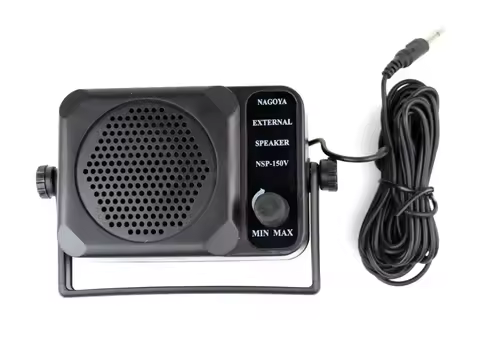 NSP-150V Mini Ham CB Radio External Speaker for Yaesu Kenwood ICOM Motorola Car Mobile Radio Compati