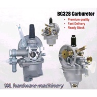 (Ready Stock)BG328 New Carburetor / Carburator BG328 TANAKA 328 Brush Cutter Mesin Rumput